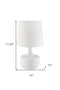 Modern Mint Green Table Lamp with Touch Switch